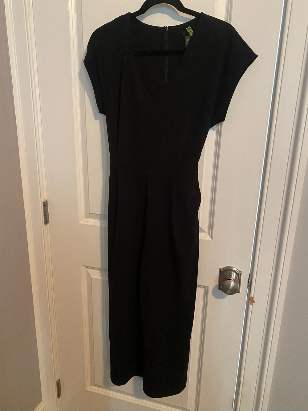 Aqua Black Women's V-Neck jumpsuit